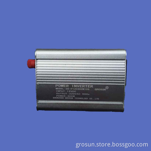 220V Input Voltage and Single Output Type Aluminum Housing 12V 300W Inverter with Factory Price